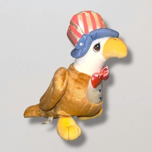 Precious Moments Uncle Sam American Eagle Plush 2002 12" - Picture 4 of 14